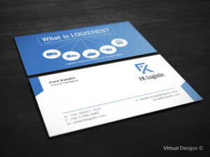 Diseño de Tarjeta de Presentación por Virtual Designs para FK Logistic Hungary Kft | Diseño #8406329
