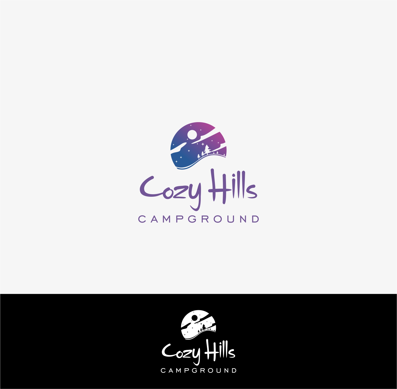 Logo Design by Oxomiya for Cozy Hills Campground | Design #8536283