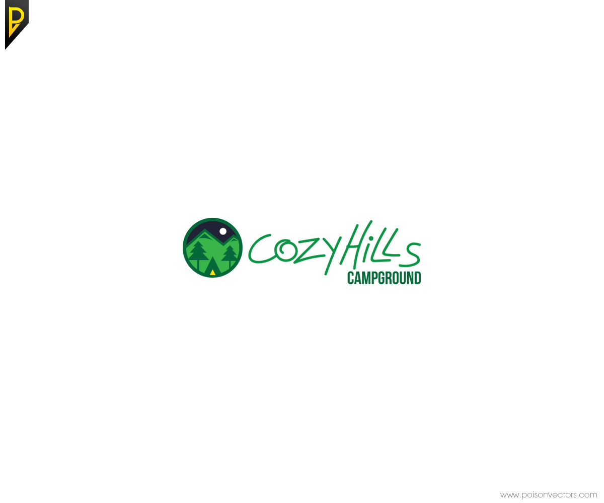 Logo Design by poisonvectors for Cozy Hills Campground | Design #8500345