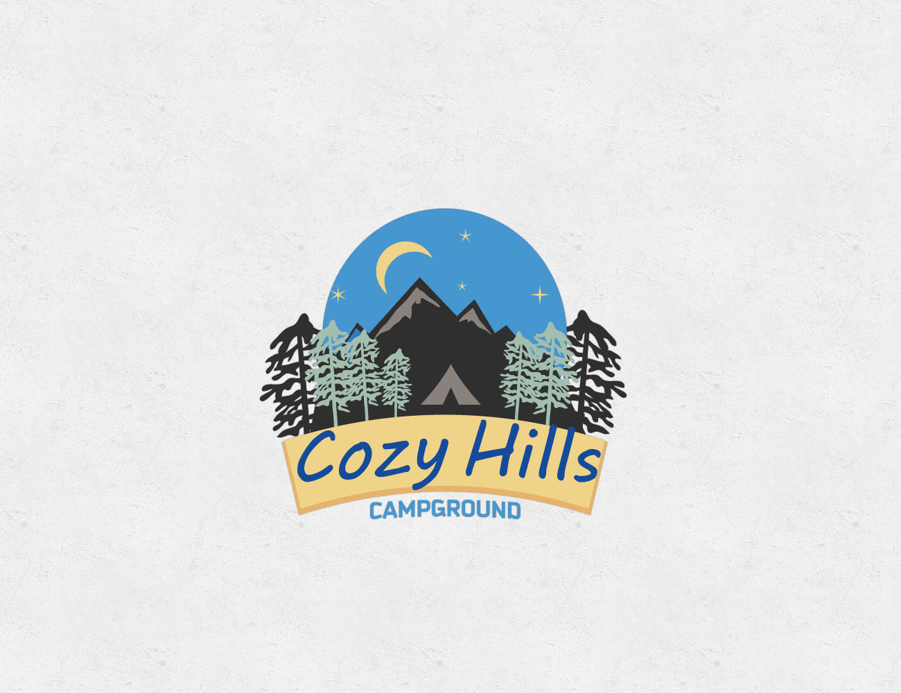 Logo Design by Nalanr cvn for Cozy Hills Campground | Design #8490465