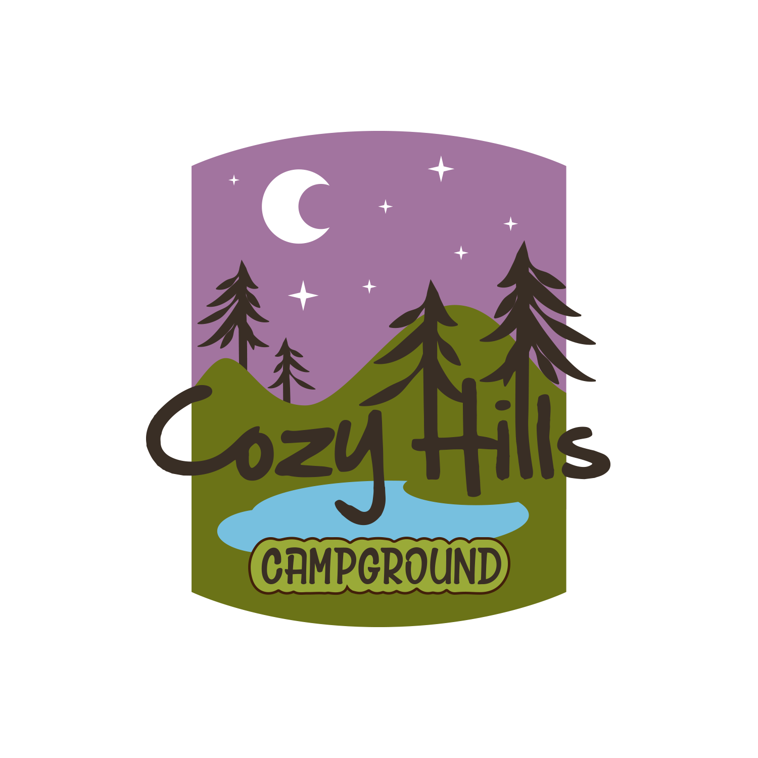 Logo Design by VinB for Cozy Hills Campground | Design #8432132