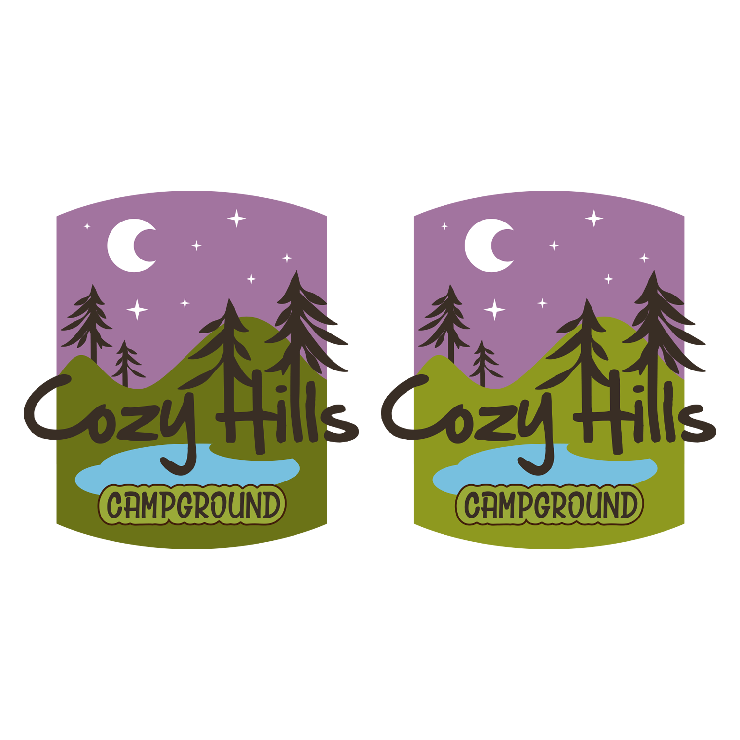 Logo Design by VinB for Cozy Hills Campground | Design #8432133