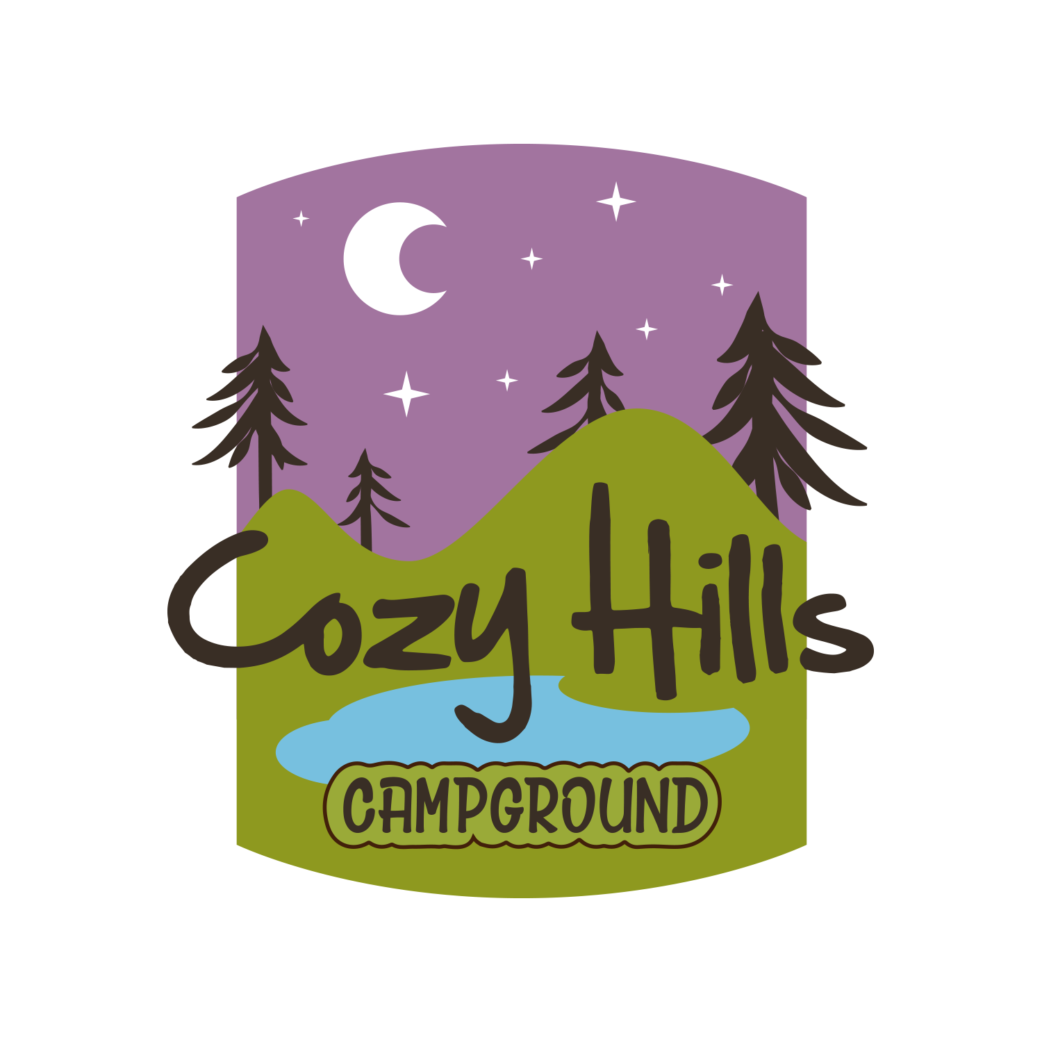 Design de Logo par VinB pour Cozy Hills Campground | Design #8433127