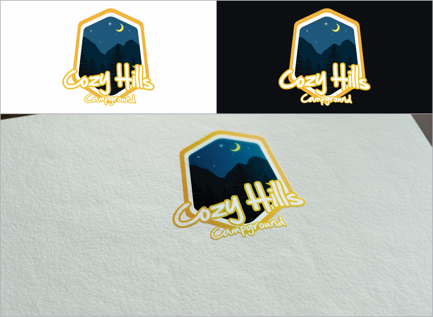 Design de Logo par DG pour Cozy Hills Campground | Design #9187441