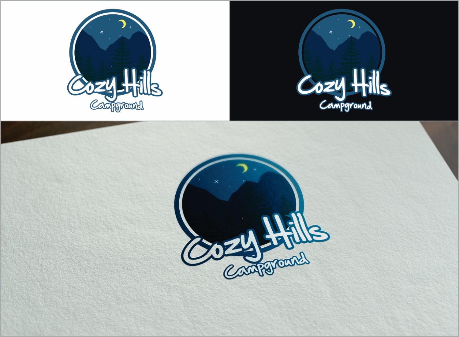 Design de Logo par DG pour Cozy Hills Campground | Design #9187442