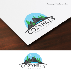 Logo Design by Sathyakumar.G for Cozy Hills Campground | Design: #8506436