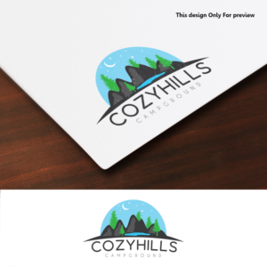 Logo Design by Sathyakumar.G for Cozy Hills Campground | Design: #8516771