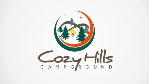 Logo Design by CarolineMS for Cozy Hills Campground | Design #8508446