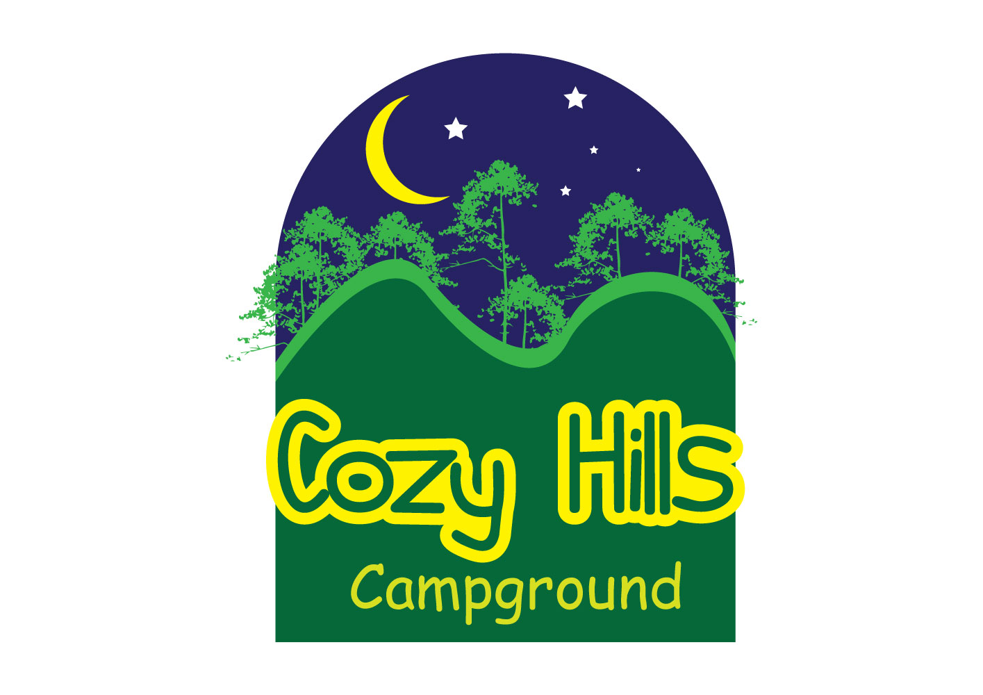 Logo Design by aconkrenzi for Cozy Hills Campground | Design #8527785