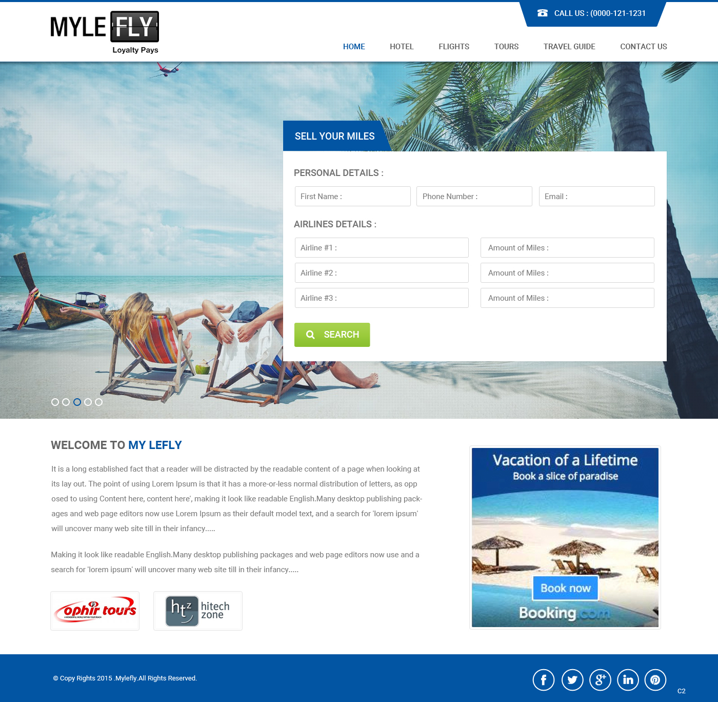 Web Design par pb pour MyleFly | Design #8496507