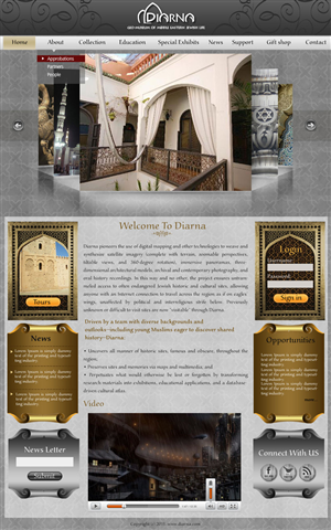 Design Wordpress par pb pour Digital Heritage Mapping, Inc. | Design : #427877