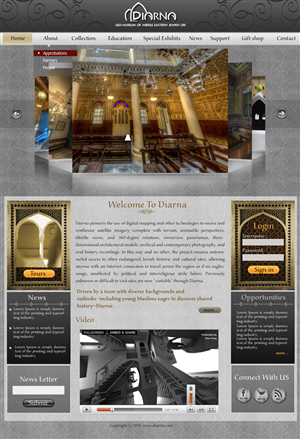 Design Wordpress par pb pour Digital Heritage Mapping, Inc. | Design : #428688