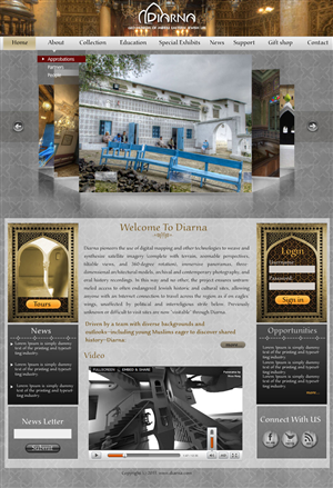 Design Wordpress par pb pour Digital Heritage Mapping, Inc. | Design : #436342