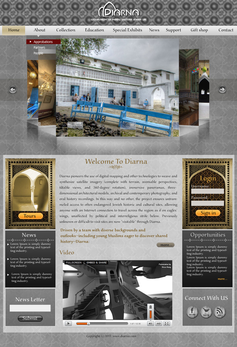 WordPress-Design von pb für Digital Heritage Mapping, Inc. | Design #436345
