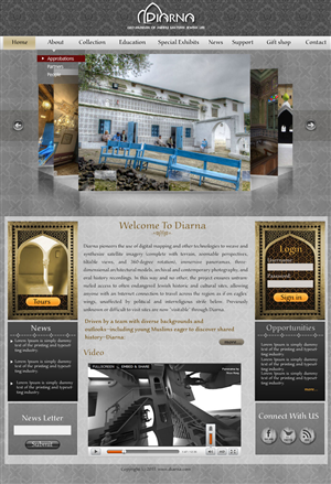 Design Wordpress par pb pour Digital Heritage Mapping, Inc. | Design : #436346