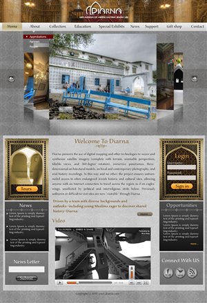 Design Wordpress par pb pour Digital Heritage Mapping, Inc. | Design : #436347