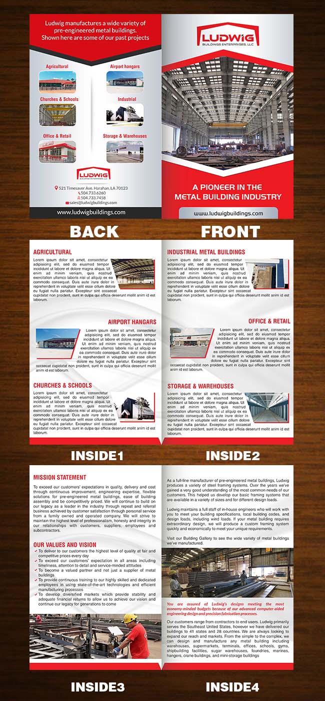 Brochure Design by creative.bugs for this project | Design #8444993