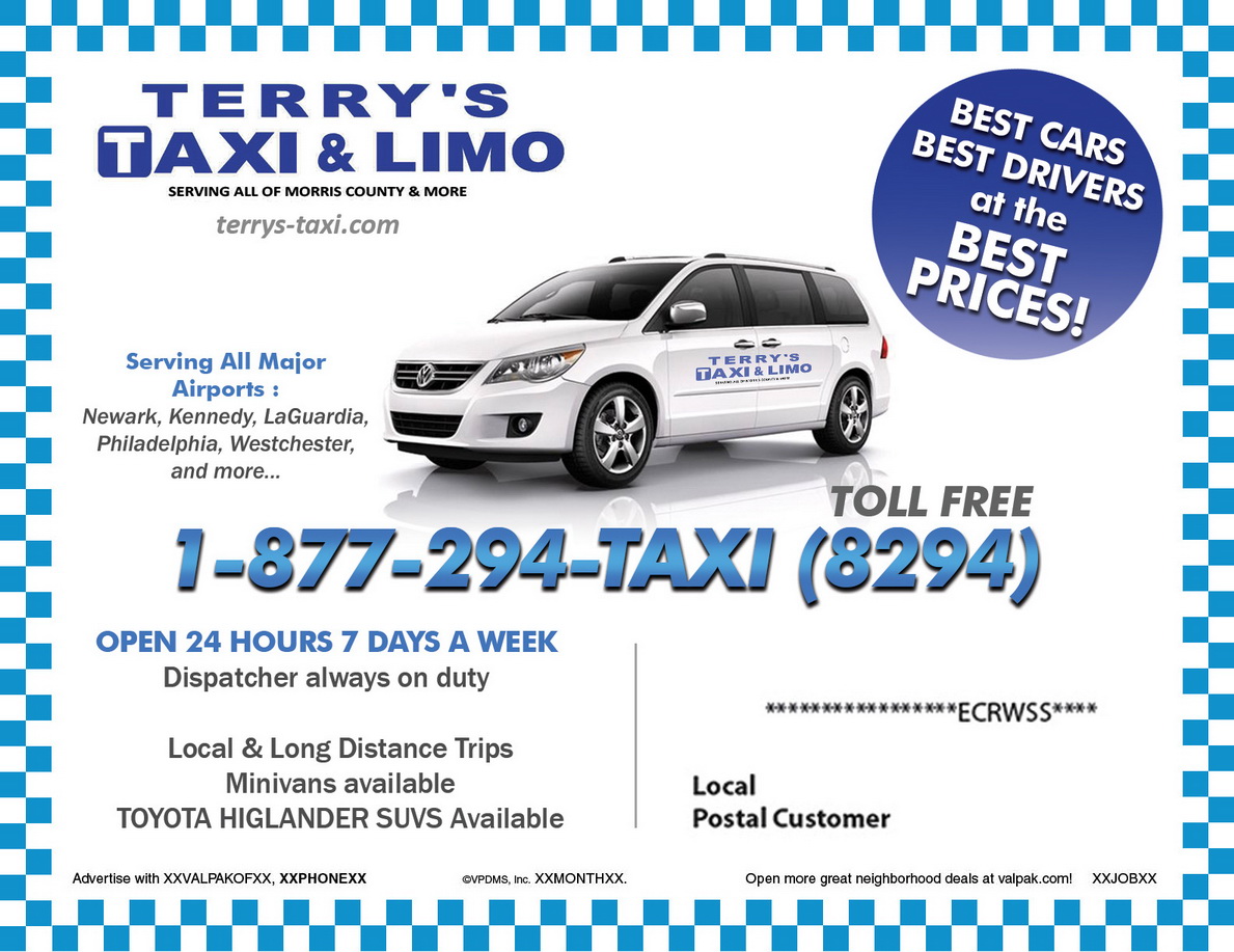 Postcard Design by christianpoetoe for TERRY'S TAXI | Design #8404987