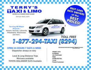 Postcard Design by christianpoetoe for TERRY'S TAXI | Design: #8406932