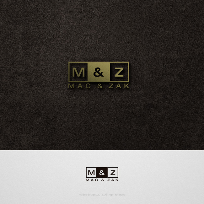 Logo Design by madeli for Mac & Zak | Design #8523766
