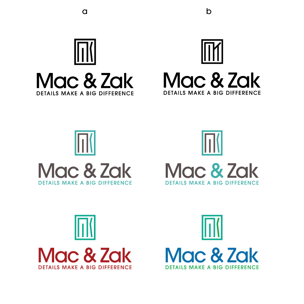 Diseño de Logo por Daniel Costea para Mac & Zak | Diseño #9177881