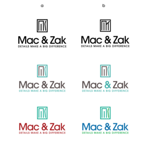 Logo Design by Daniel Costea for Mac & Zak | Design #9177881