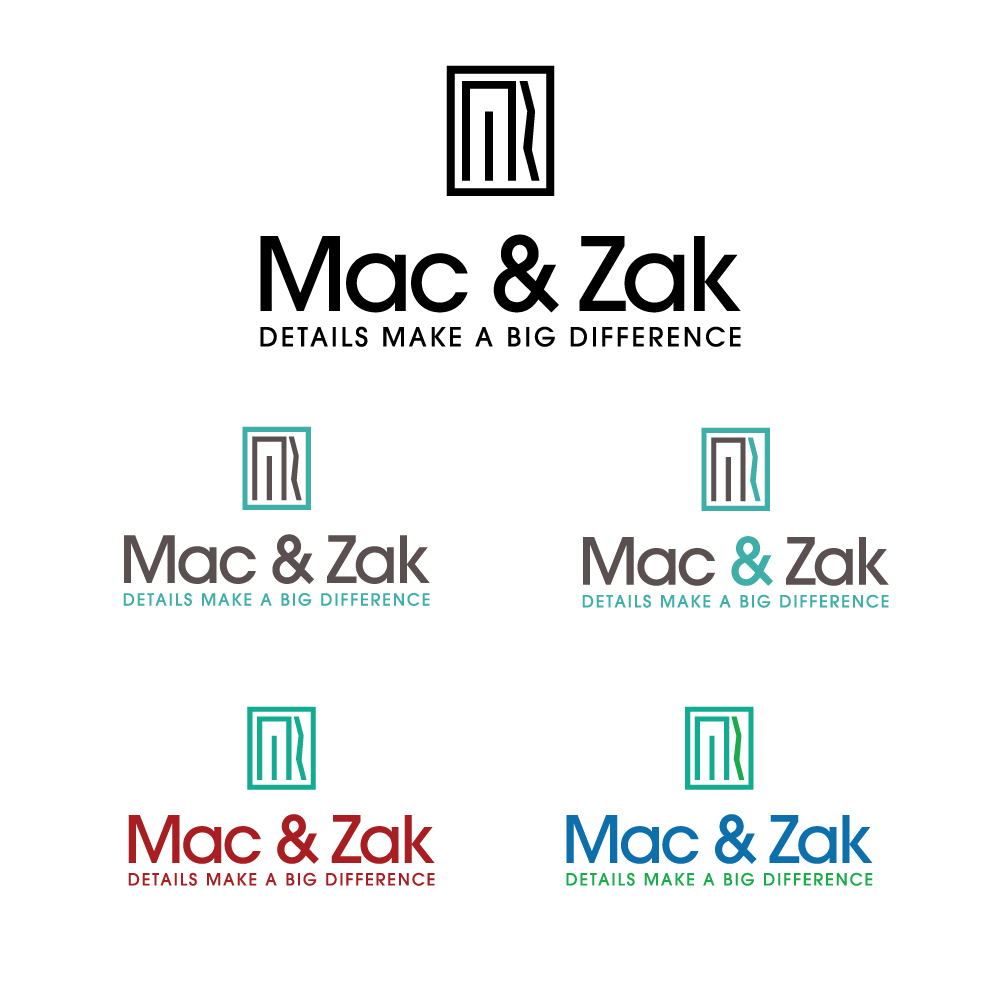 Logo Design by Daniel Costea for Mac & Zak | Design #9178012