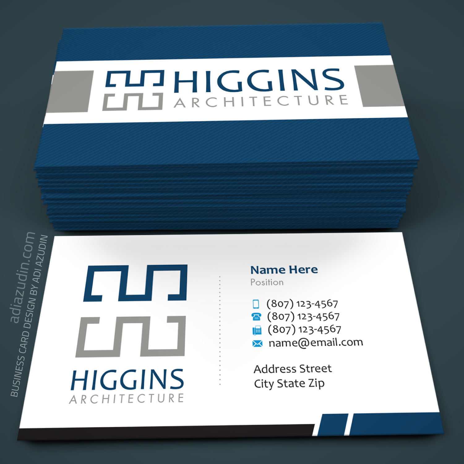 Visitenkarten-Design von adiazudin für dieses Projekt | Design #8412215