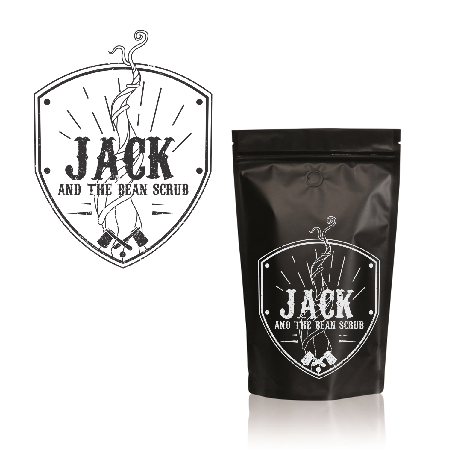 Design de Logo par Ruby Rose Designs pour Jack and the bean scrub | Design #9121057