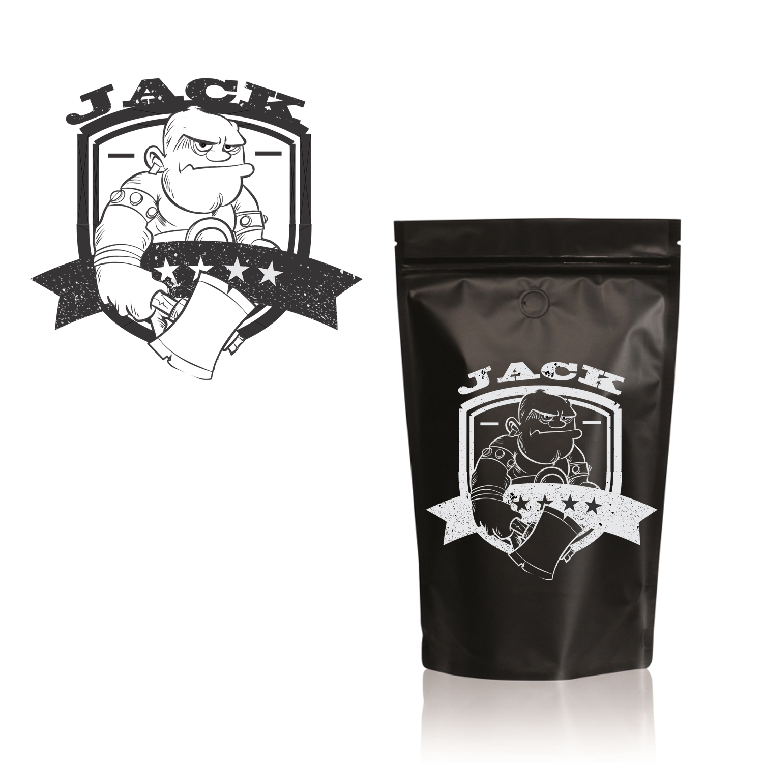 Design de Logo par Ruby Rose Designs pour Jack and the bean scrub | Design #9121177