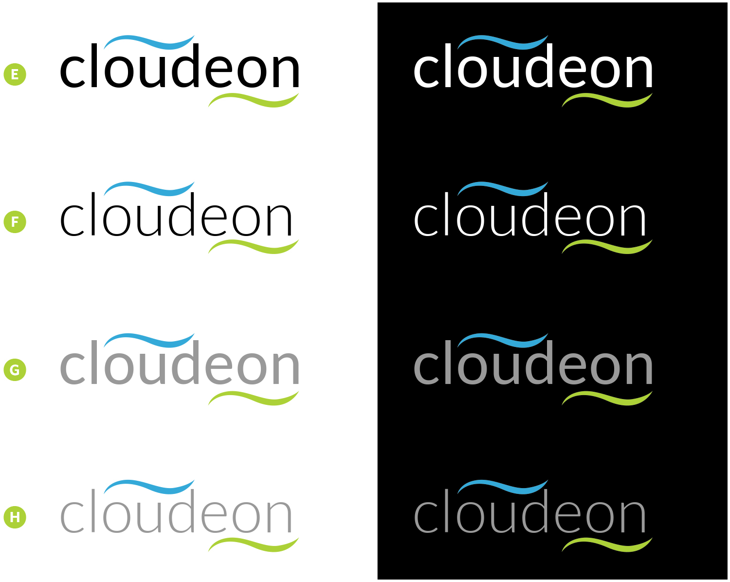 Diseño de Logo por Tony Walker Graphics Limited para Cloudeon A/S | Diseño #8508327