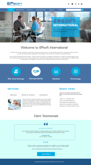 Diseño Web por webxvision para este proyecto | Diseño #8521614