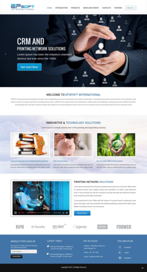 Web Design by pb for this project | Design: #8487530