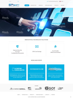Web Design by pb for this project | Design: #8496202
