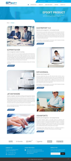 Web Design by pb for this project | Design: #9310435