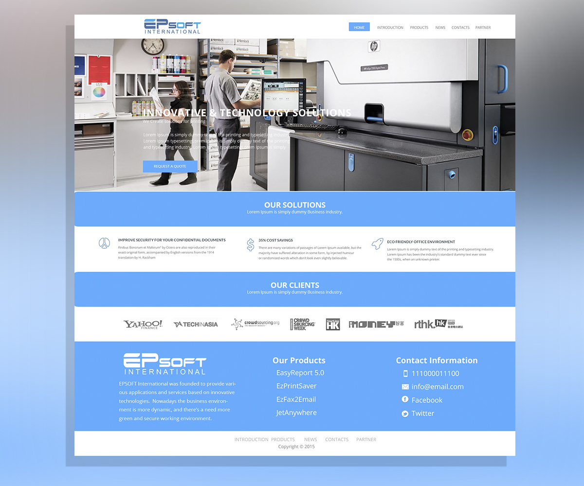 Diseño Web por ÍAra Vind para este proyecto | Diseño #8425153