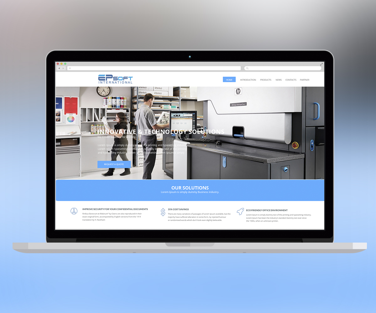 Web Design by ÍAra Vind for this project | Design #8425155