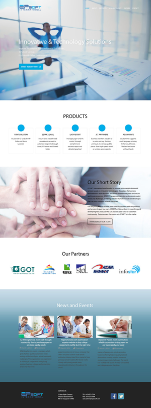 Diseño Web por wiktia para este proyecto | Diseño #8532614