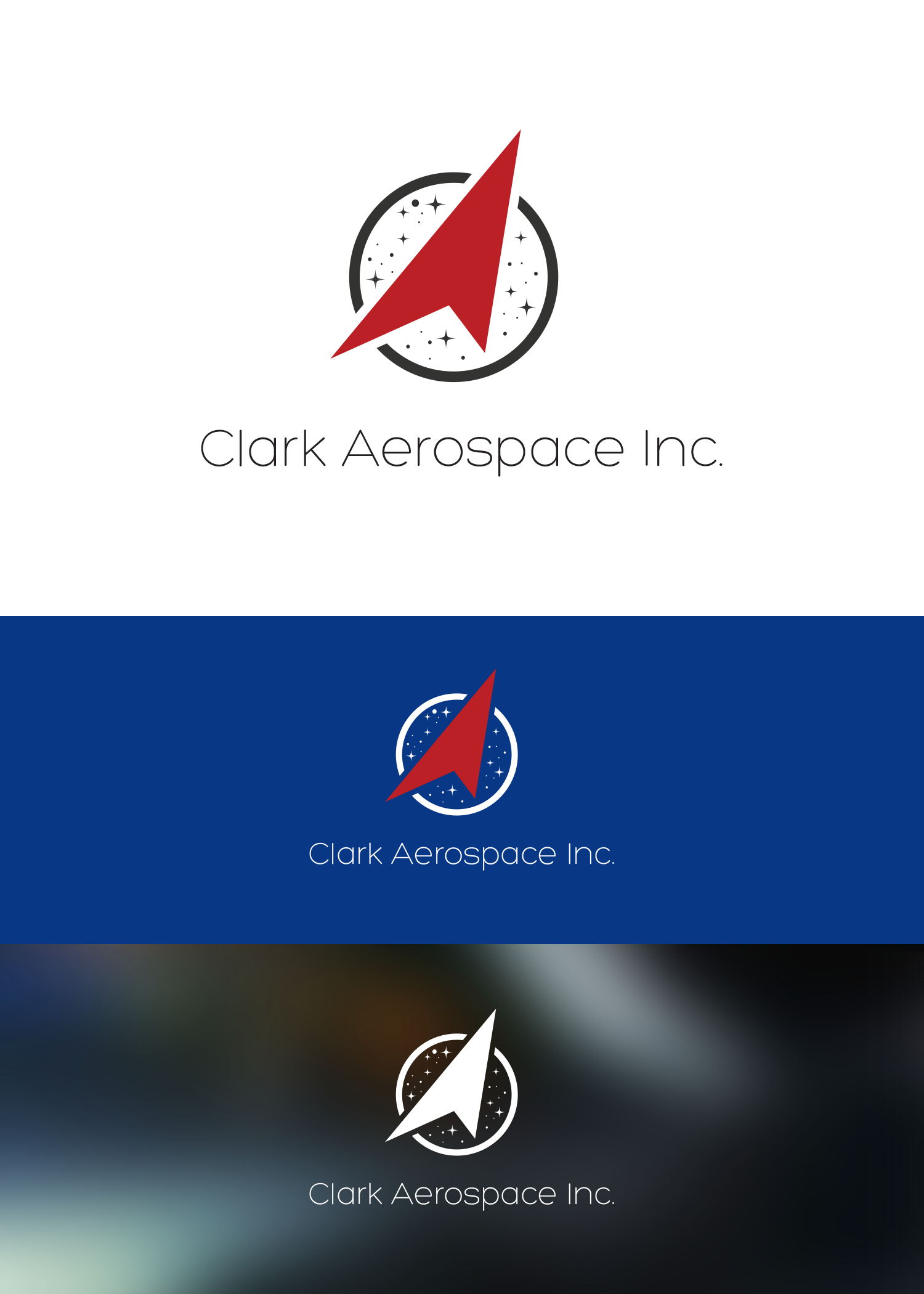 Logo Design by DZGNZR for Clark Aerospace, Inc. | Design #8411685