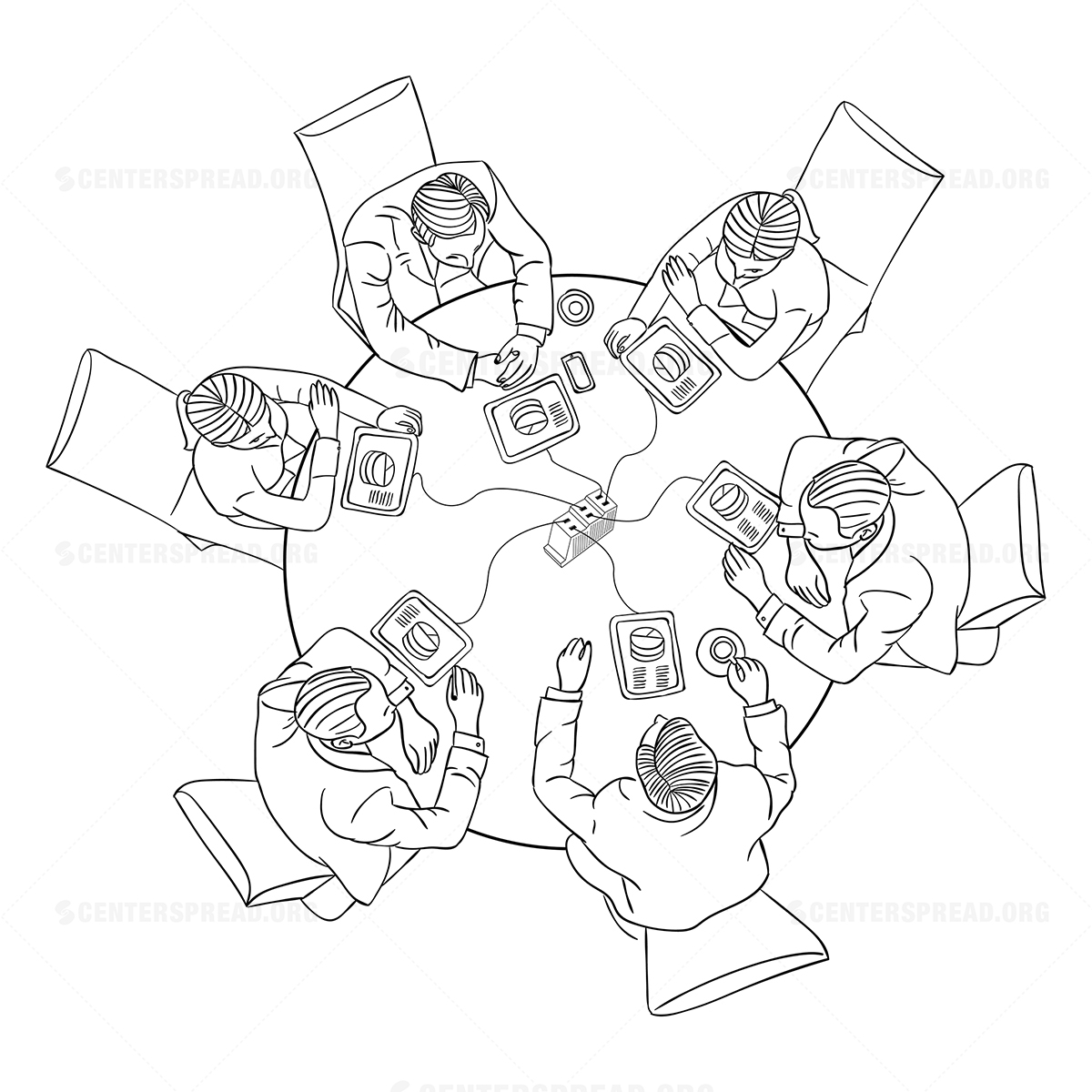 Design Illustration par CENTERSPREAD pour IPEVO, INC | Design #8495773