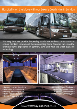 Flyer-Design von adiazudin für Westway Coach Services | Design: #8418457