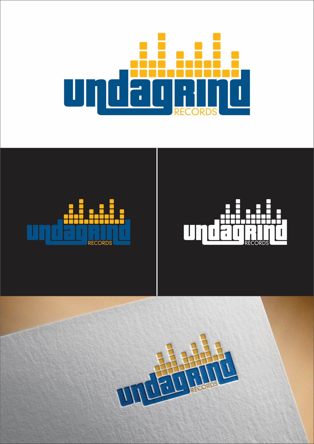 Logo Design by DG for UndaGriind Records | Design #8427083