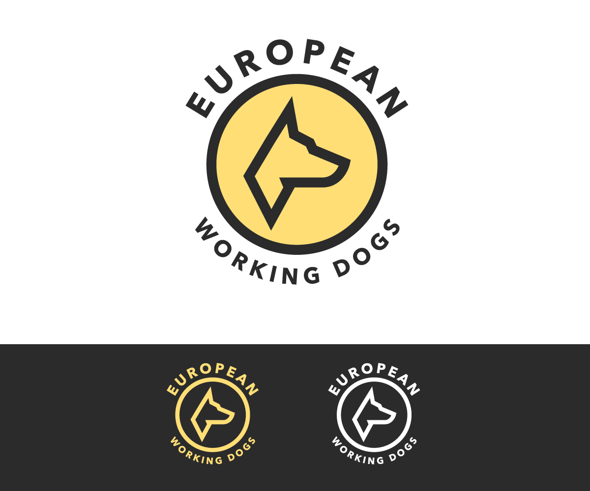 Logo Design by shzyb for European Working Dogs | Design #8401988