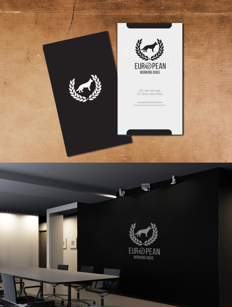 Diseño de Logo por colour splash para European Working Dogs | Diseño: #8401462