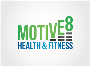 Logo Design by CJ Design for Motive8 Health & Fitness Concepts  | Design: #425837