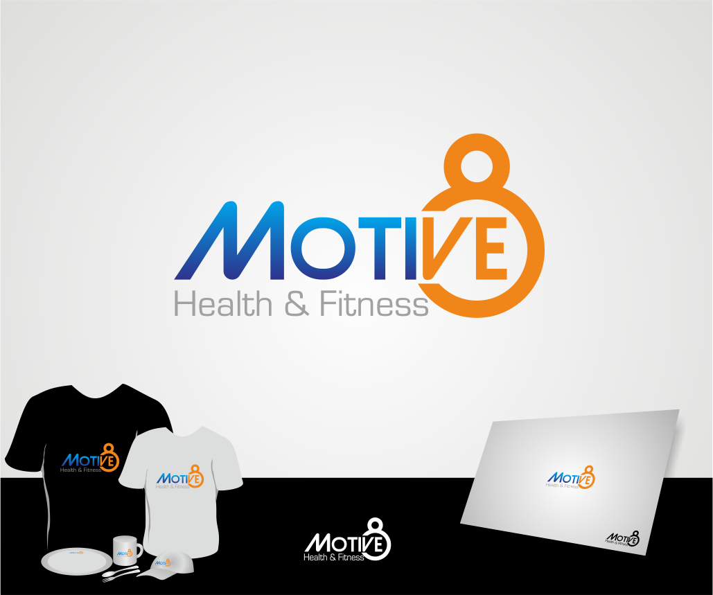 Logo Design by Atemolesky for Motive8 Health & Fitness Concepts  | Design #417617