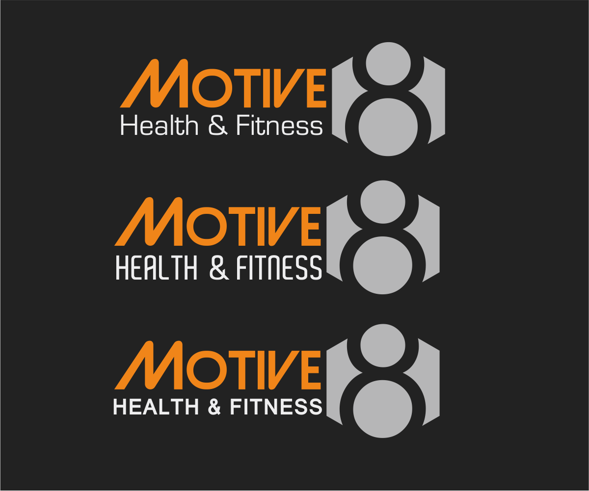 Logo Design by Atemolesky for Motive8 Health & Fitness Concepts  | Design #417621