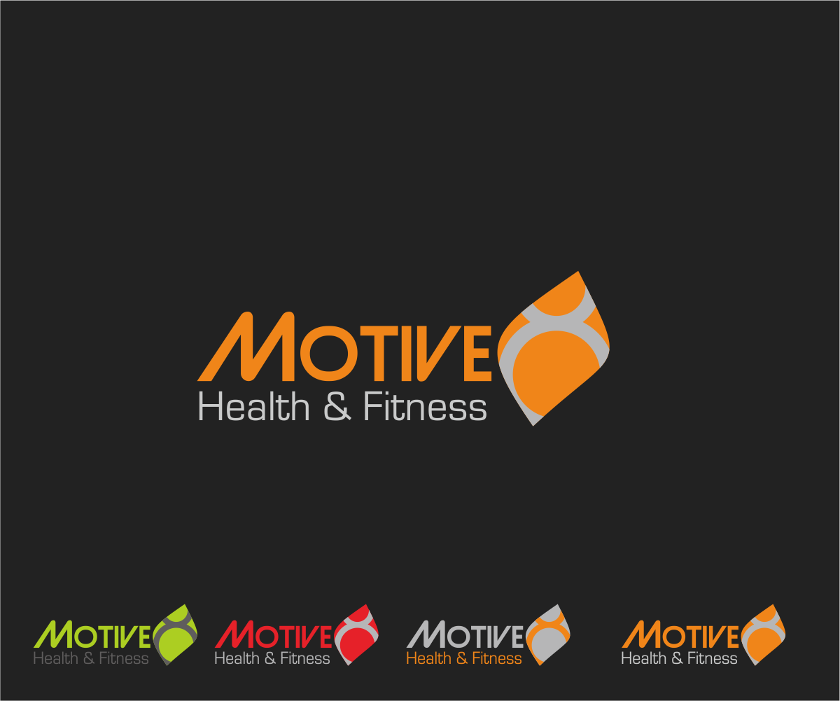 Logo Design by Atemolesky for Motive8 Health & Fitness Concepts  | Design #417635