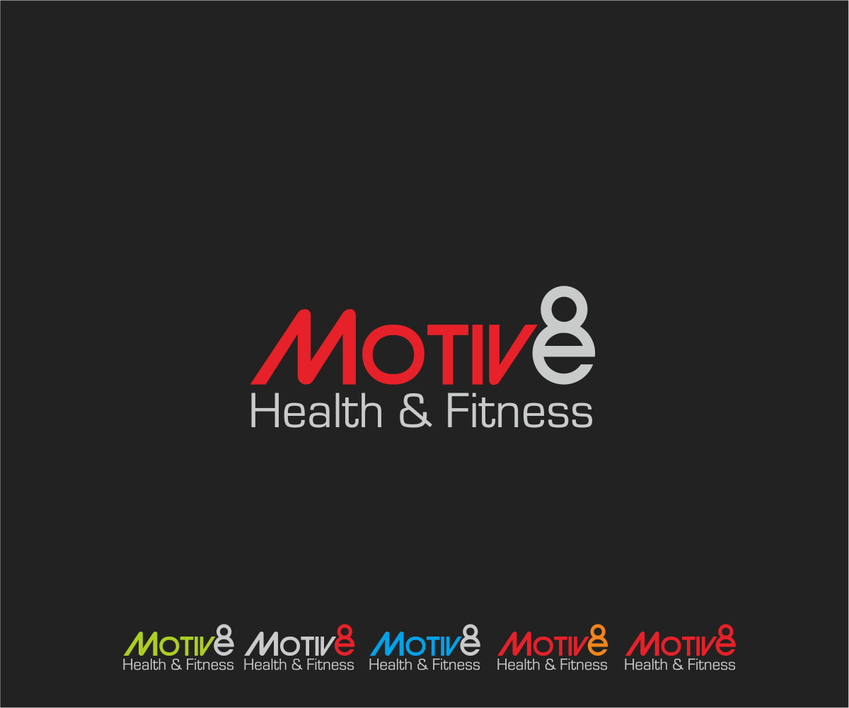 Logo Design by Atemolesky for Motive8 Health & Fitness Concepts  | Design #417785