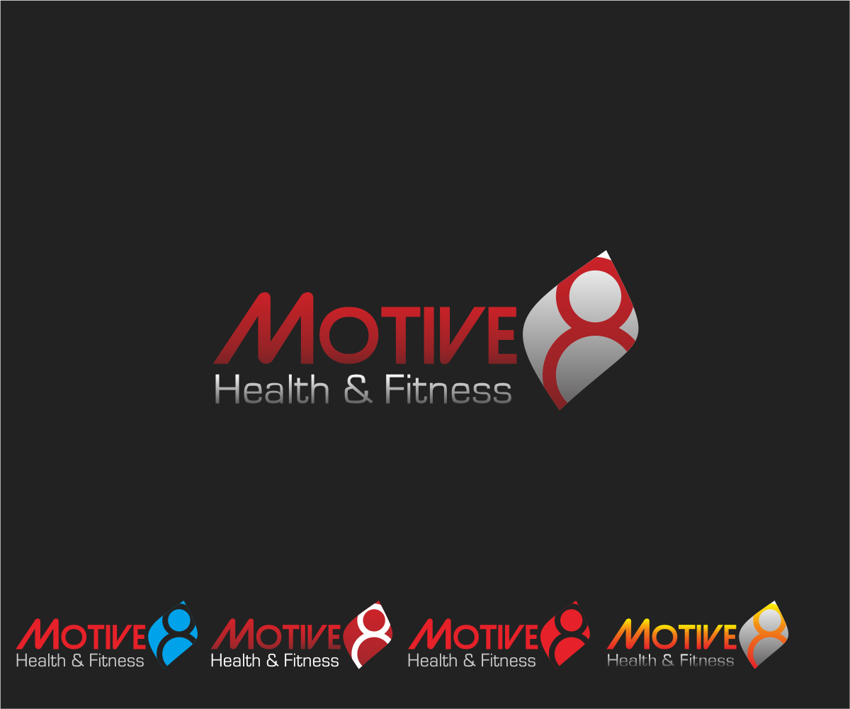 Logo Design by Atemolesky for Motive8 Health & Fitness Concepts  | Design #417786
